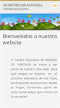 Mobile Screenshot of mundodefantasia.webnode.com