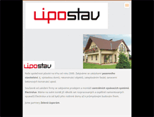 Tablet Screenshot of lipostav.webnode.cz