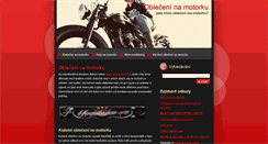 Desktop Screenshot of obleceni-na-motorku.webnode.cz