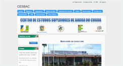 Desktop Screenshot of cesbac.webnode.com.br