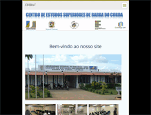 Tablet Screenshot of cesbac.webnode.com.br