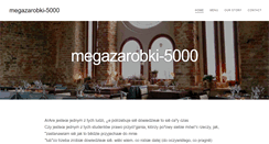 Desktop Screenshot of megazarobki-5000.webnode.com