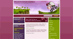 Desktop Screenshot of infantilieadblu.webnode.com.br