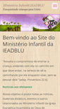 Mobile Screenshot of infantilieadblu.webnode.com.br