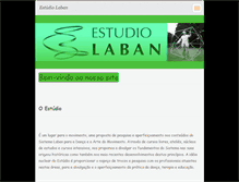 Tablet Screenshot of estudiolabandedanca.webnode.com.br