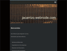 Tablet Screenshot of jacarrizo.webnode.com