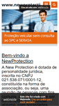 Mobile Screenshot of newprotectionrocharj-com-br.webnode.com