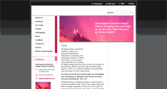 Desktop Screenshot of gloriousgospelchurch.webnode.com