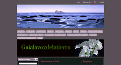 Desktop Screenshot of gaialavozdelatierra.webnode.com.ar