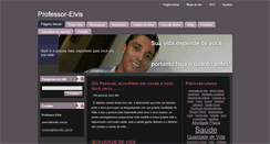 Desktop Screenshot of professor-elvis.webnode.com