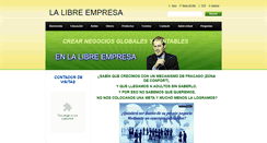 Desktop Screenshot of libreempresa.webnode.es