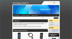 Desktop Screenshot of bonsnegociosnota10.webnode.com.br