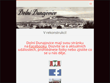 Tablet Screenshot of dolnidunajovice.webnode.cz