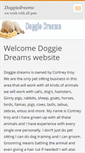 Mobile Screenshot of doggiedreams.webnode.com