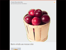 Tablet Screenshot of frutasdesconhecidas.webnode.com.br