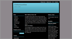 Desktop Screenshot of cleitontvonline.webnode.com.br