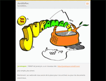Tablet Screenshot of juramapon.webnode.fr