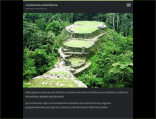 Tablet Screenshot of parquecolombianos.webnode.com