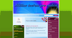 Desktop Screenshot of misa-tvoreni.webnode.cz