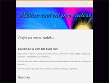 Tablet Screenshot of misa-tvoreni.webnode.cz