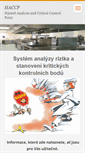 Mobile Screenshot of haccp.webnode.cz