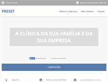 Tablet Screenshot of presstconsultoria.webnode.com.br