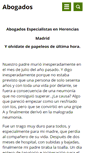 Mobile Screenshot of abogados-herencia.webnode.es