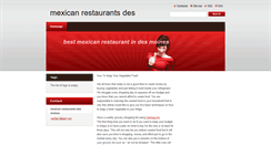 Desktop Screenshot of mexican-restaurants-des-moines.webnode.com