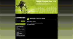 Desktop Screenshot of iglesiajuan316.webnode.com