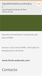 Mobile Screenshot of ligadebochadoms.webnode.pt