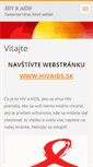 Mobile Screenshot of hiv-aids.webnode.sk