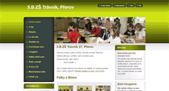 Desktop Screenshot of 5-b-zs-travnik.webnode.cz