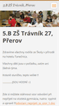 Mobile Screenshot of 5-b-zs-travnik.webnode.cz