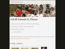 Tablet Screenshot of 5-b-zs-travnik.webnode.cz