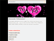 Tablet Screenshot of daviselromantico.webnode.es