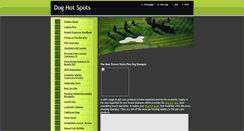 Desktop Screenshot of doghotspots.webnode.com