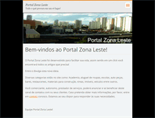 Tablet Screenshot of portalzonaleste.webnode.com.br