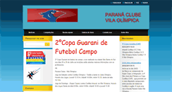 Desktop Screenshot of escoladefutebolparanaclube.webnode.com.br