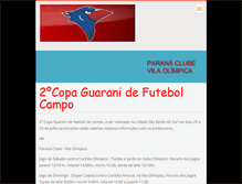 Tablet Screenshot of escoladefutebolparanaclube.webnode.com.br