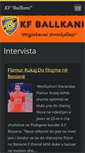 Mobile Screenshot of fcballkani.webnode.com