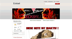 Desktop Screenshot of eckball.webnode.com