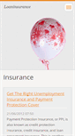 Mobile Screenshot of loaninsurance.webnode.com