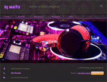 Tablet Screenshot of djmato.webnode.sk