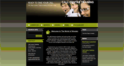 Desktop Screenshot of callcentretraining.webnode.com