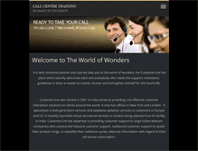 Tablet Screenshot of callcentretraining.webnode.com