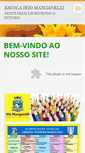 Mobile Screenshot of escolairiomanganelli.webnode.com.br