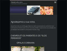 Tablet Screenshot of falando-sobre-carro.webnode.com