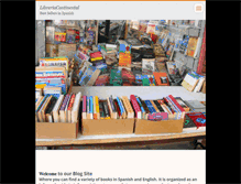 Tablet Screenshot of libreriacontinental.webnode.es