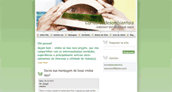 Desktop Screenshot of curiosidadesambientais.webnode.com.br