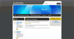 Desktop Screenshot of lburkhalter.webnode.com